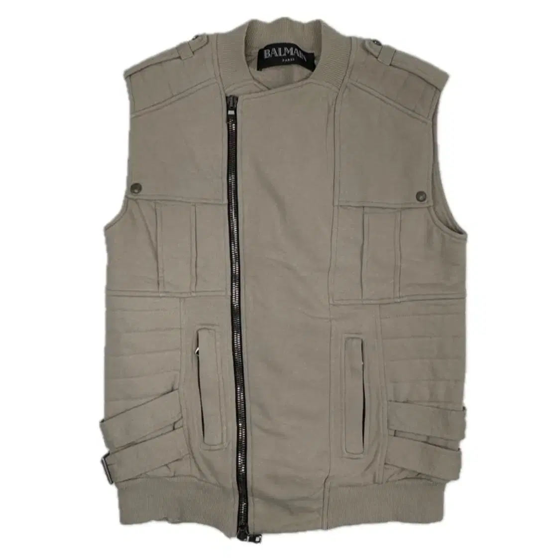 Balmain Balmain semi Double Rider Vest Beige