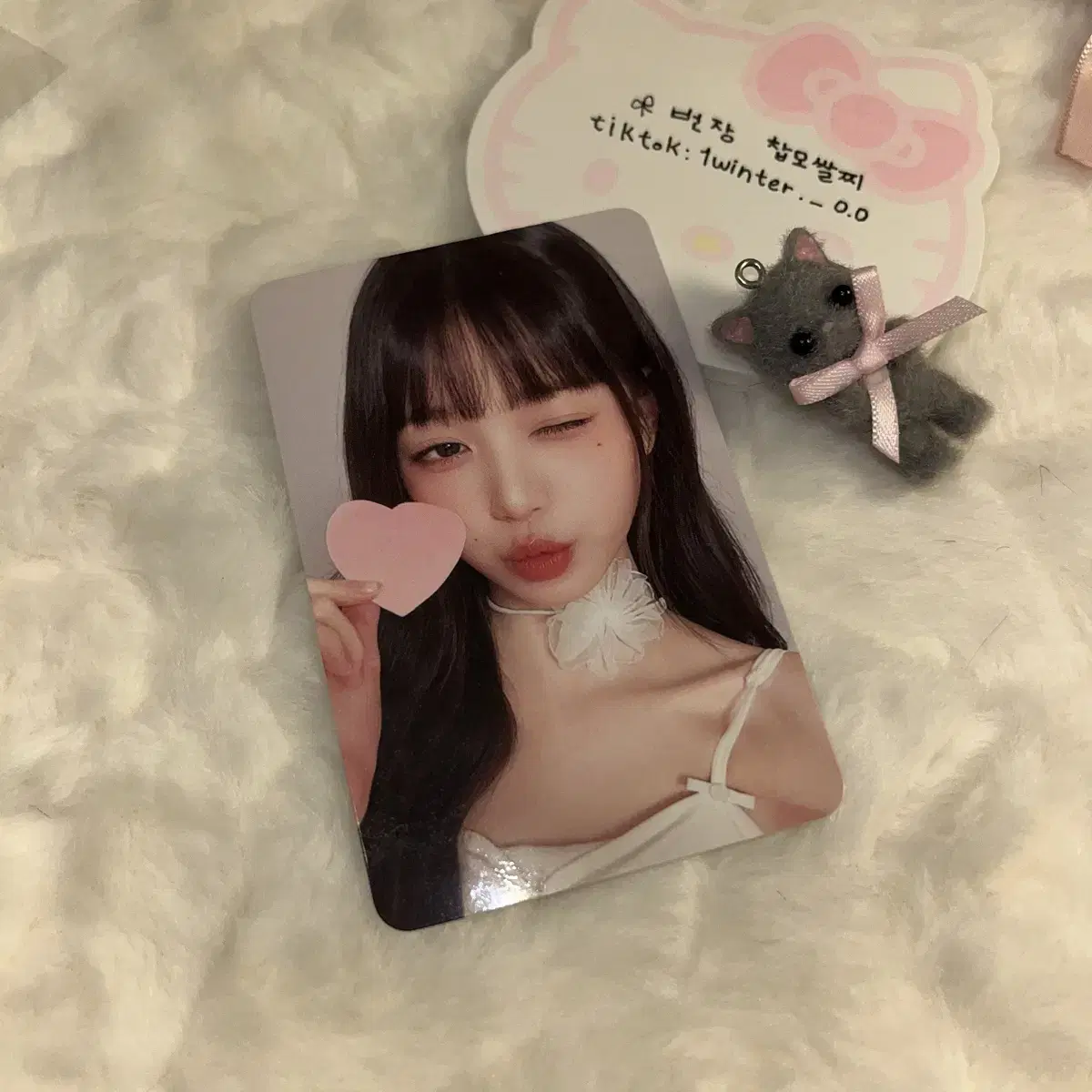 ive jang wonyoung 2024 season's greetings ssq unreleased photocard WTS