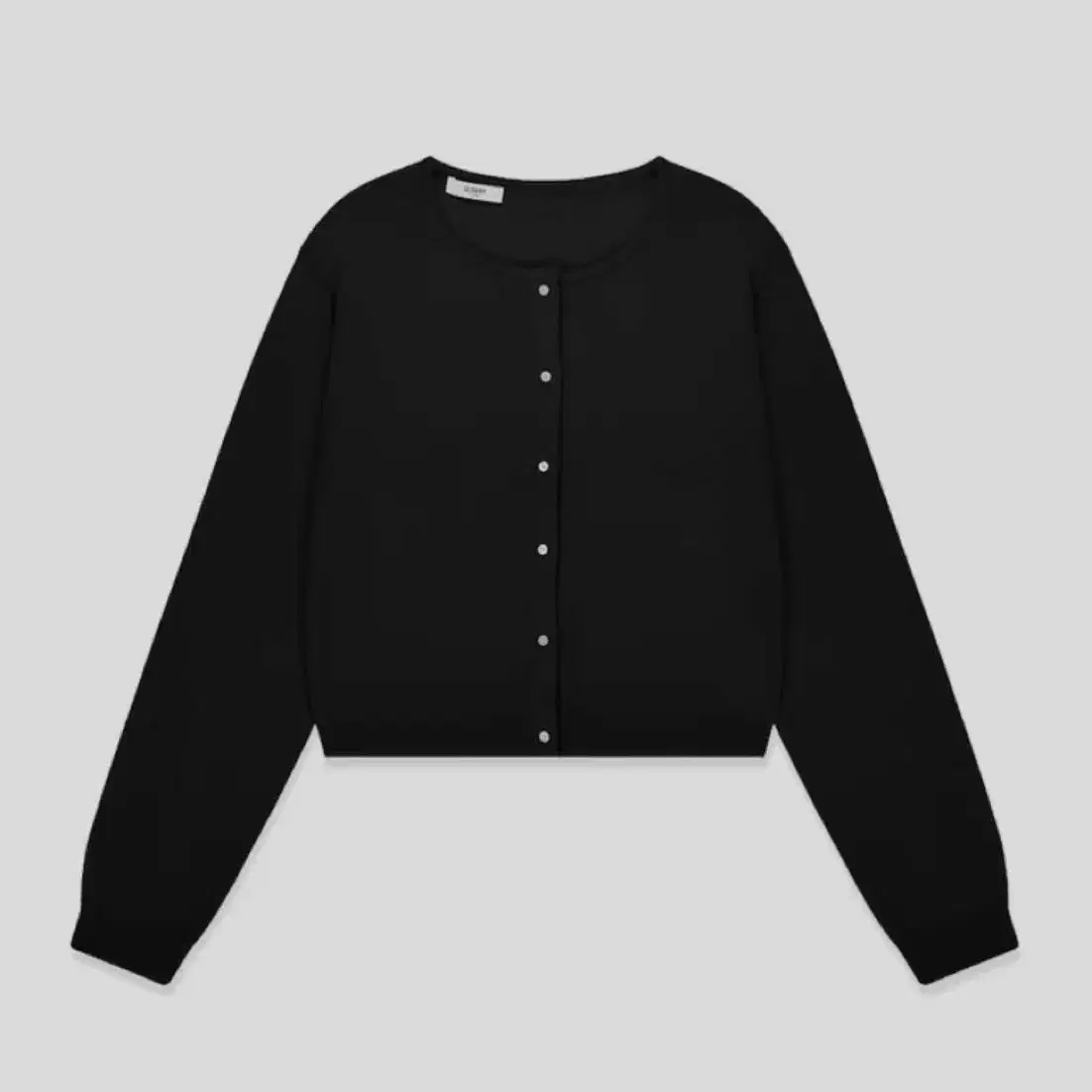 글로니 CLASSIC LOOSE FIT CARDIGAN (BLACK)