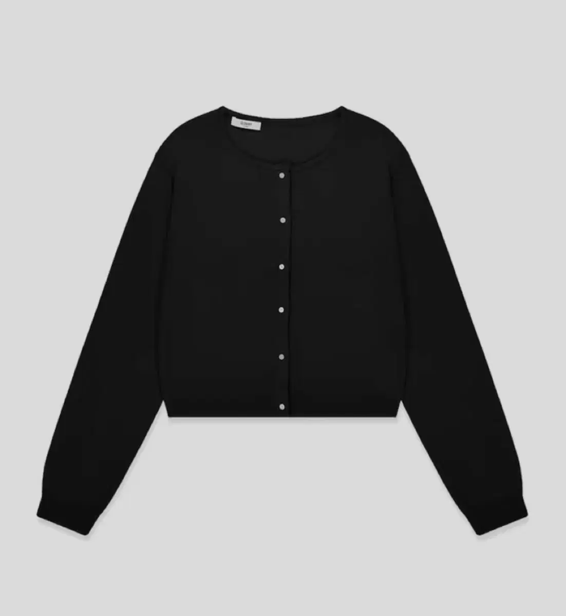 글로니 CLASSIC LOOSE FIT CARDIGAN (BLACK)