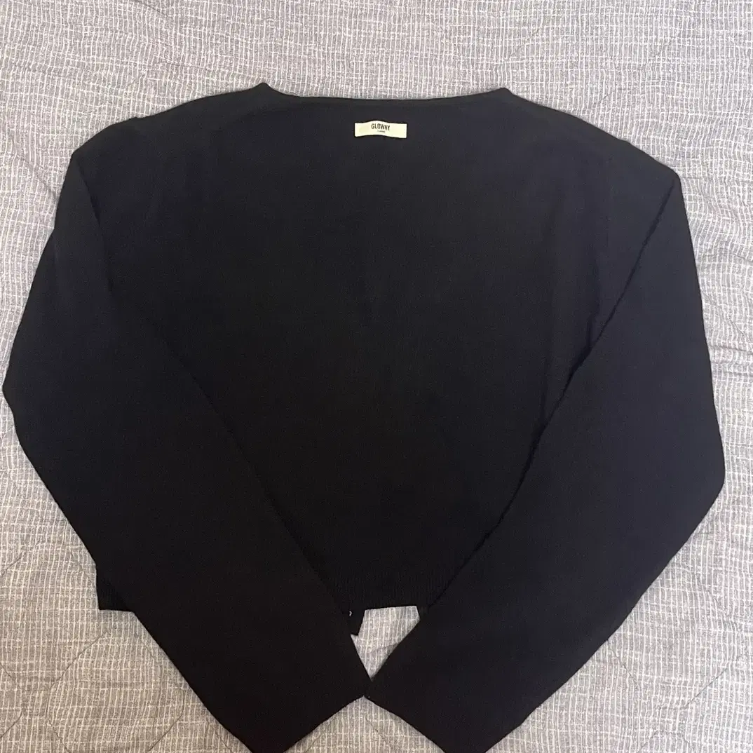 글로니 CLASSIC LOOSE FIT CARDIGAN (BLACK)