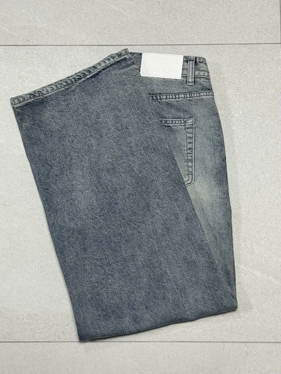 ModenArder e.ji Loose Denim Pants Light Blue (28)