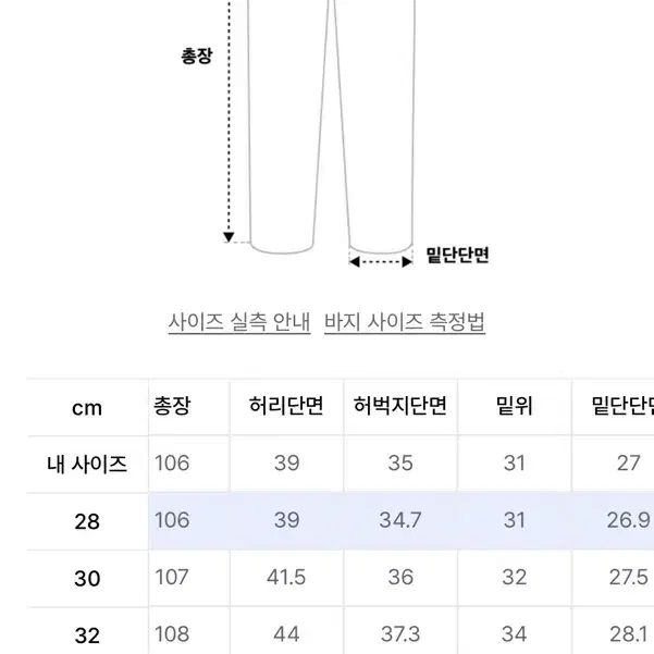 모덴아르더 이지 루즈 데님 팬츠 연청 (28)