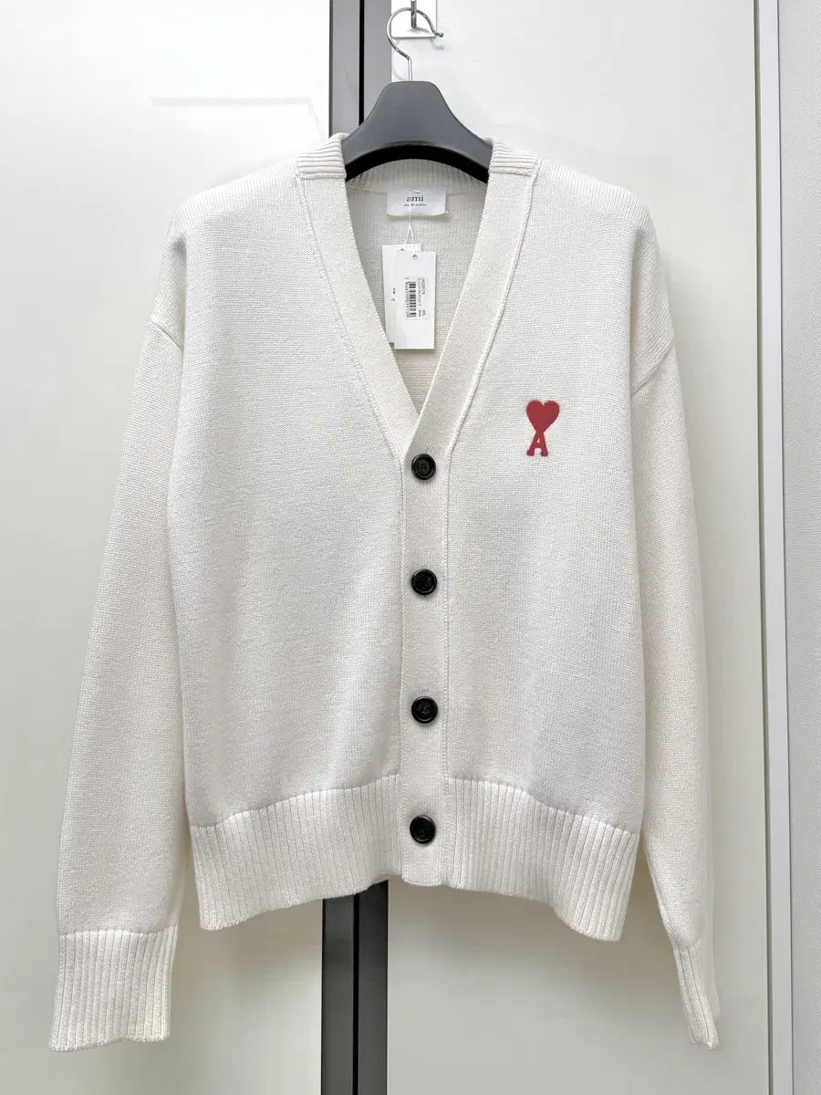 Army Smallheart Overfit Cardigan Ivory XXL