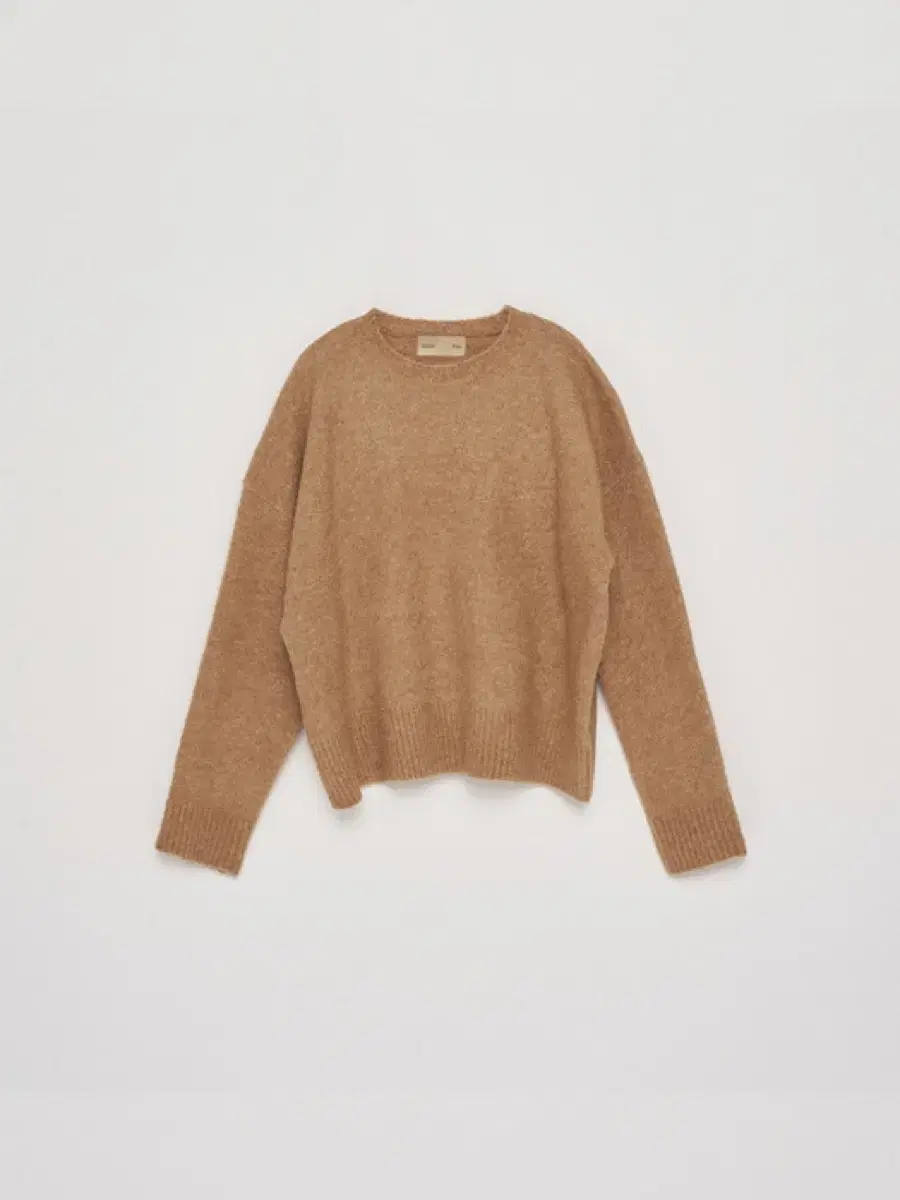 마뗑킴 BASIC KNIT PULLOVER IN BEIGE