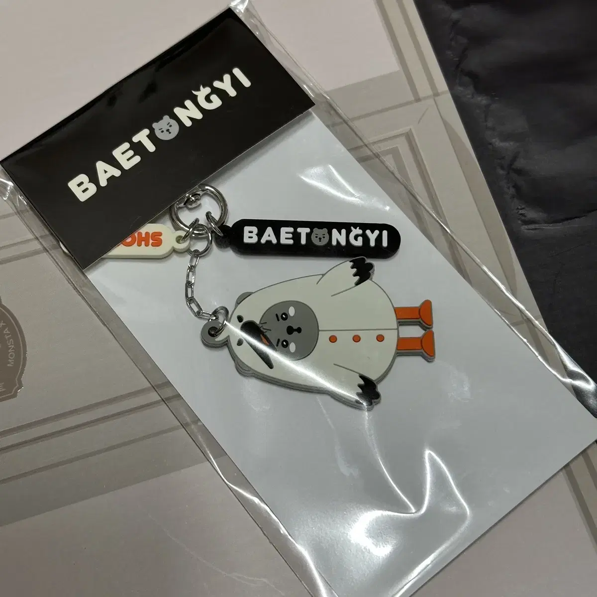 (unsealed) monsta x shownu belly keyring