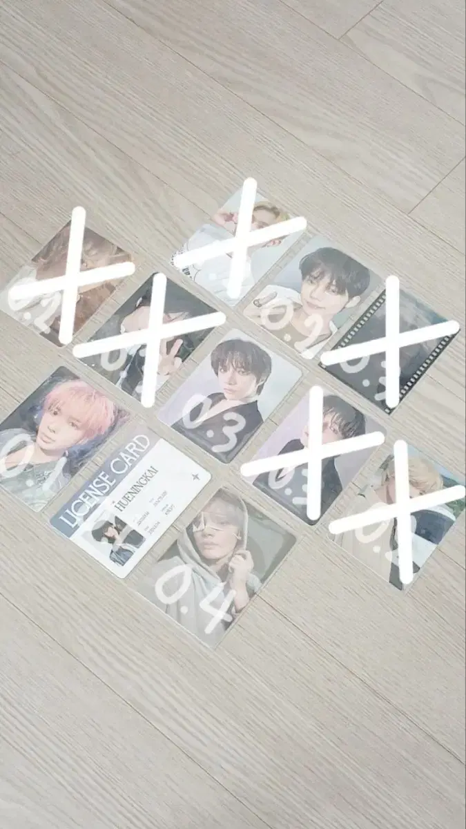 TXT yeonjun beomgyu hueningkai Chapter of Stars album photocard kakaotalk gift Pre-order benefits