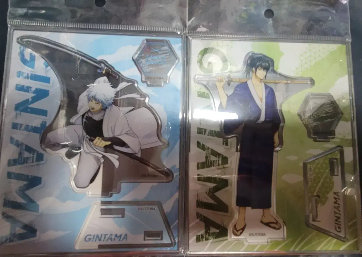 Gintama Gintoki White Night Car Hijikata Kashiagou Diorama Acrylic Stand (Unsealed)