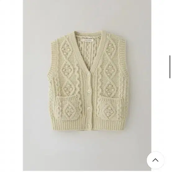 낫띵리튼 Country cable knit vest (Ivory)