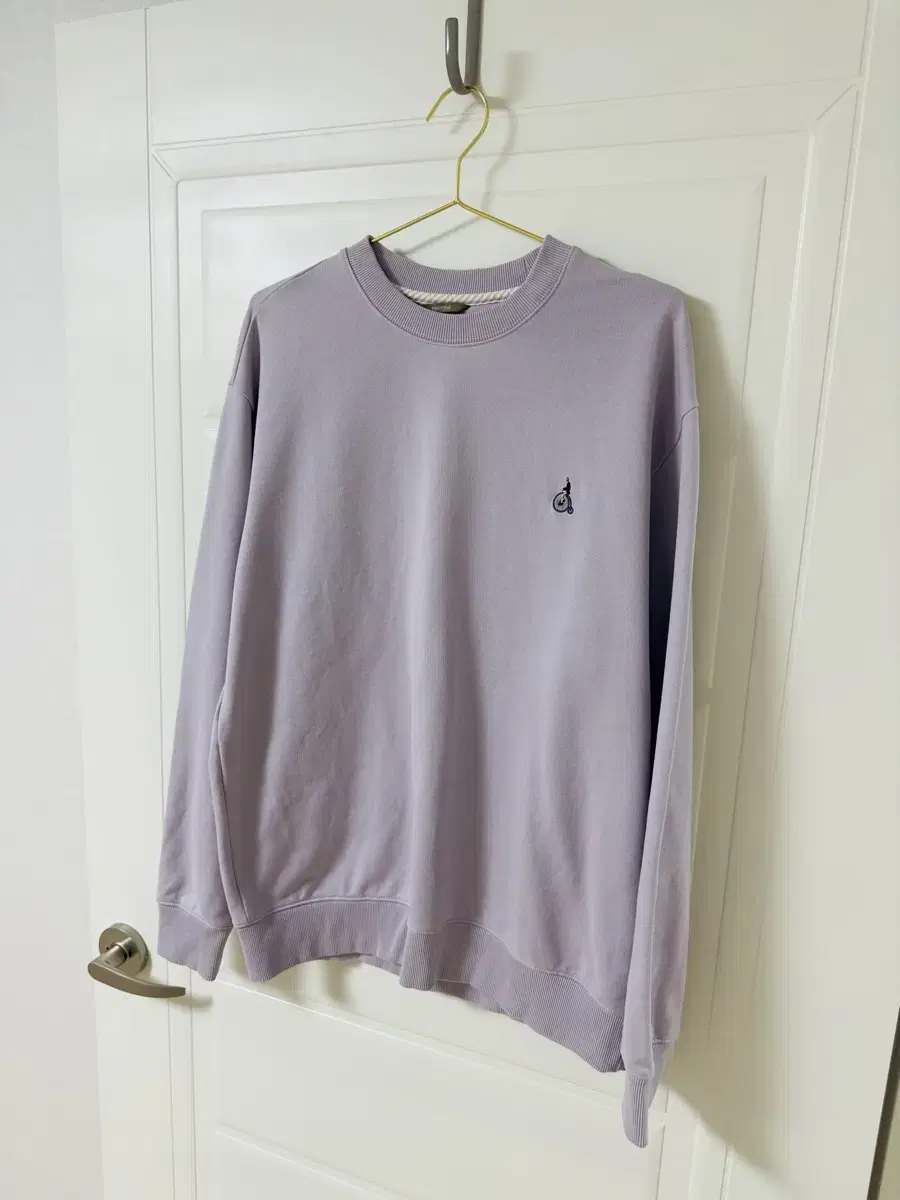 Vinpole Essentials Embroidered Logo Violet Sweatshirt Man to Man