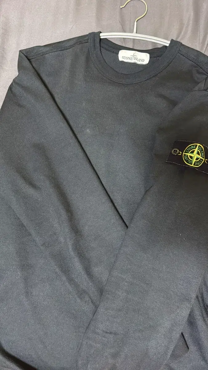 21ss Stone Island Black Long Sleeve S