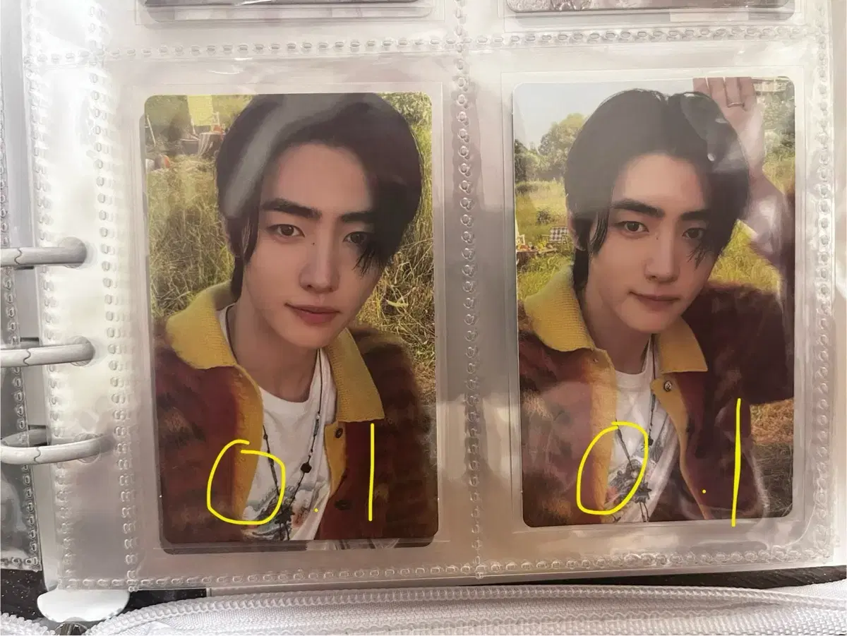 Enhypen sunghoon orangebloodengine vahn photocard