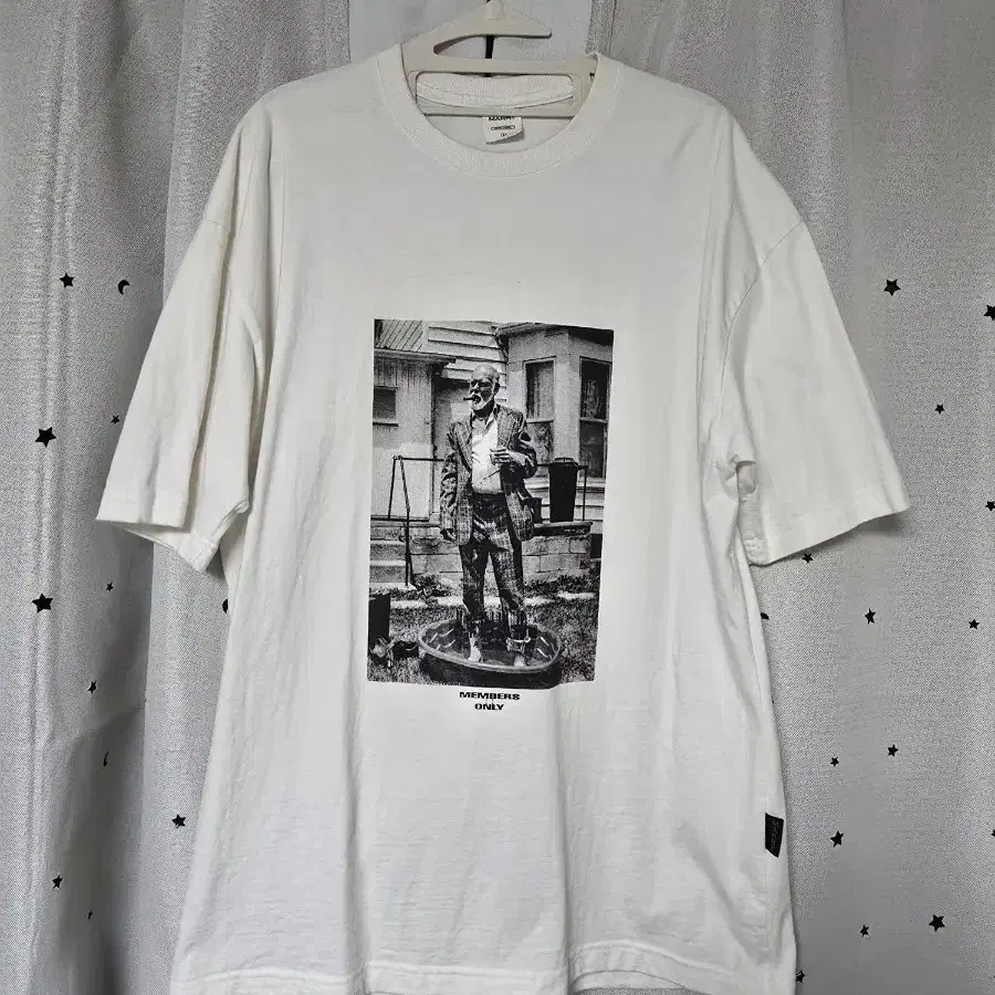 마르트Spot Printing T-shirt (WHITE)L