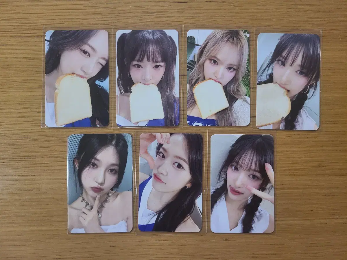 Ive switched with muu ld bread photocard etc. to individual wts.