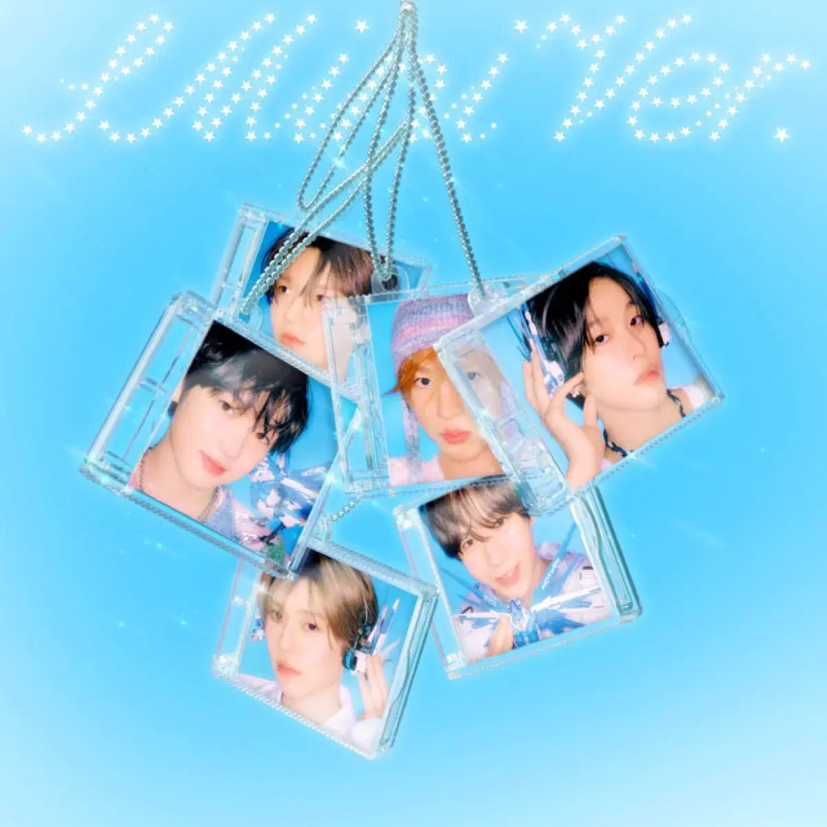 Set of 6 unsealed nct wish songbird smini smini album keyring