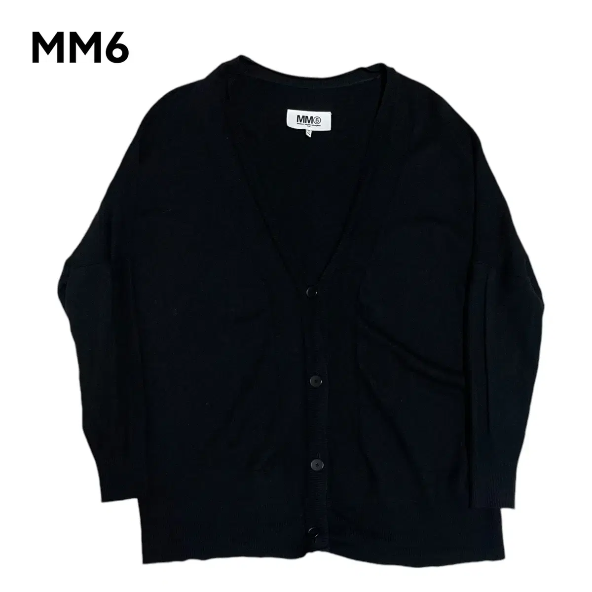 (sold out) MM6 메종 마르지엘라 울 가디건