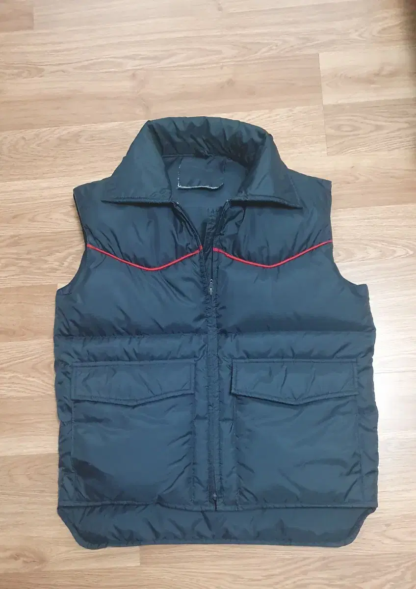 Vintage padded vest .padded vest