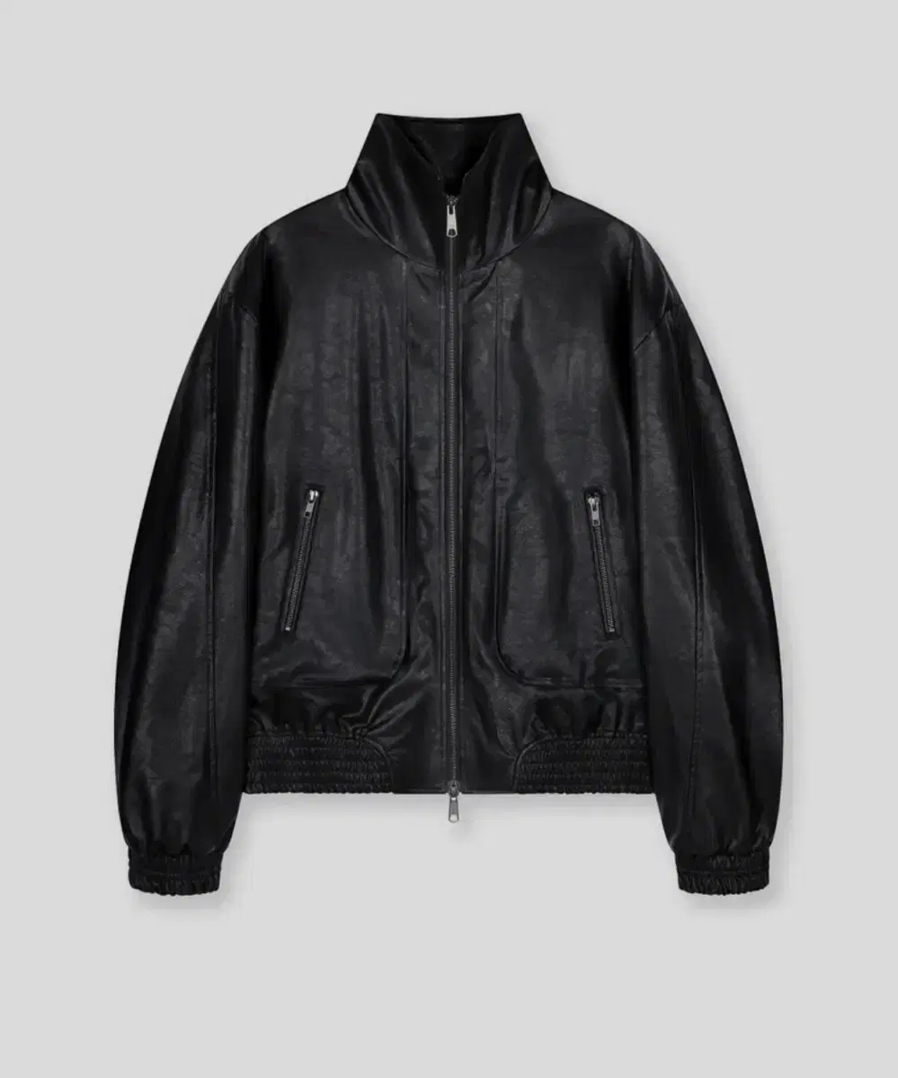 Non-slip Vegan Leather JacketXL