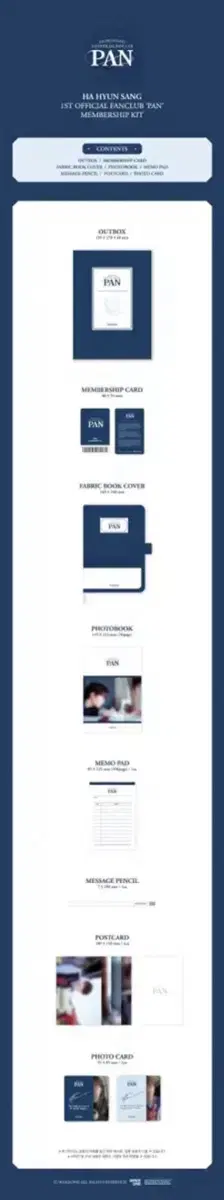 Ha Hyun-Seong 1st Season Official Fan Club Kit