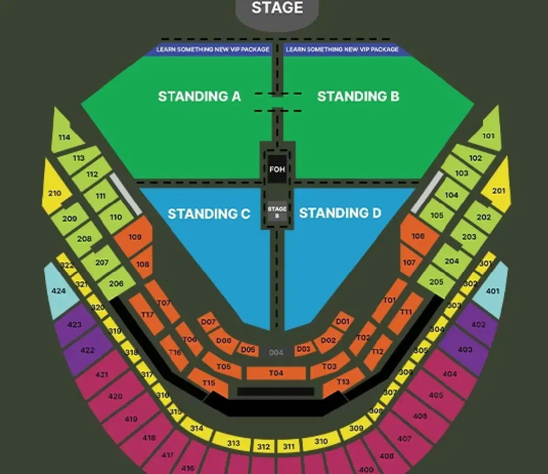 찰리푸스 8일 일요일 콘서트 508 스탠딩 2연석