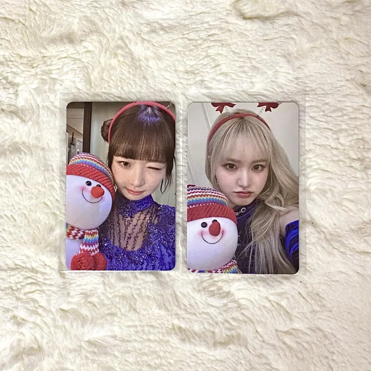 ive main soundwave 8th Makpan Christmas photocard wts gaeul lay liz leeseo