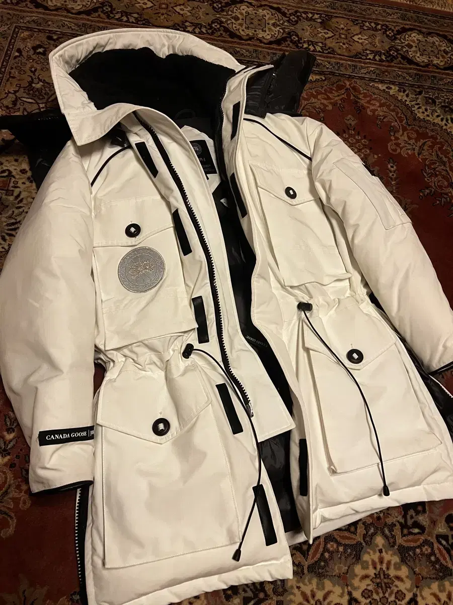 (XS) Canada Goose Junge Off-White