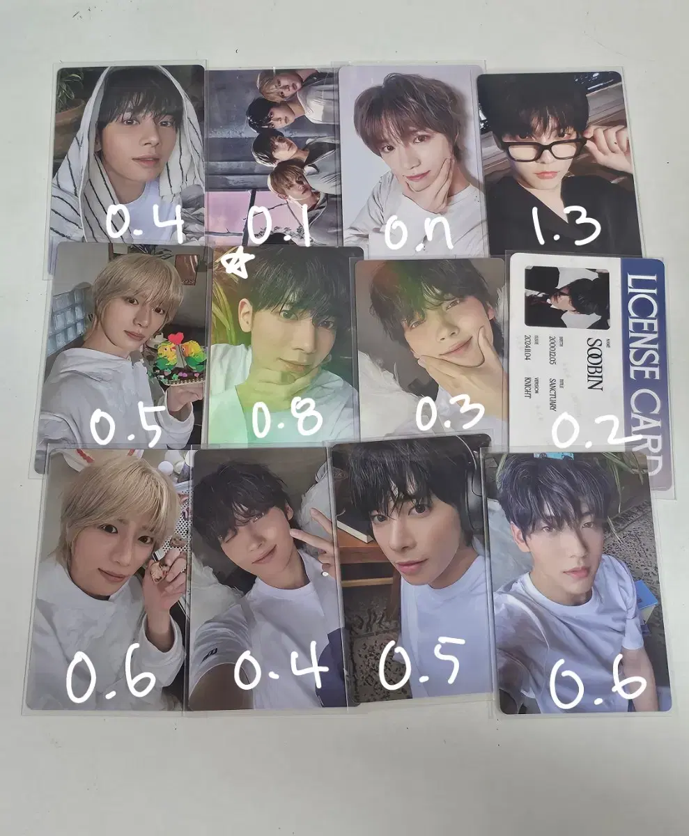 txt sanctuary photocard yeonjun soobin beomgyu taehyun hueningkai agungbap weverse unreleased photocard pre-order benefit