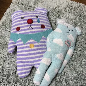 크래프트홀릭 봉제 인형 2개 세트