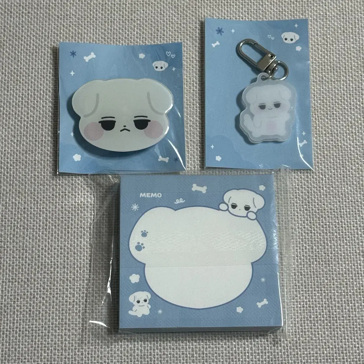 Aespa winter acrylic keyring GripTalk Mochi Memoji WTS