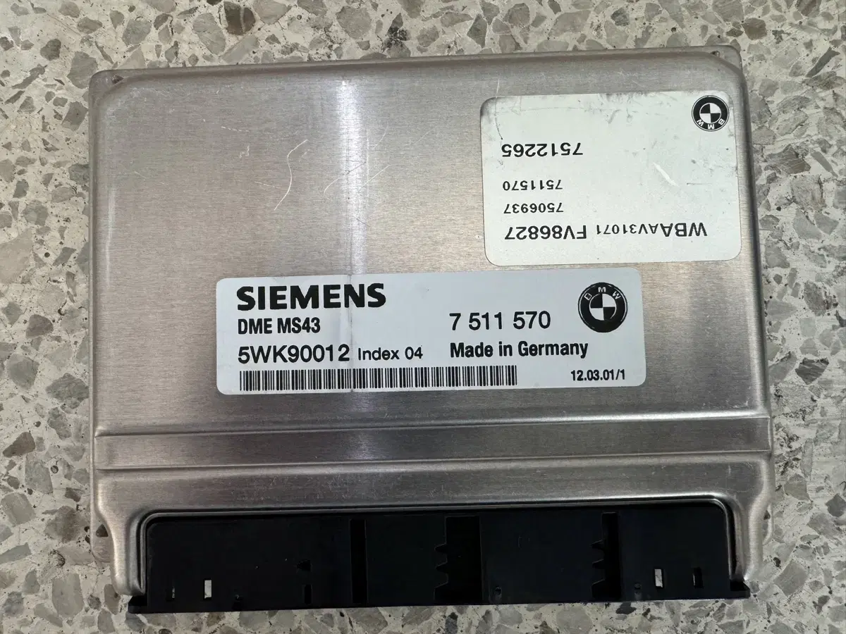 BMW 3시리즈 ecu