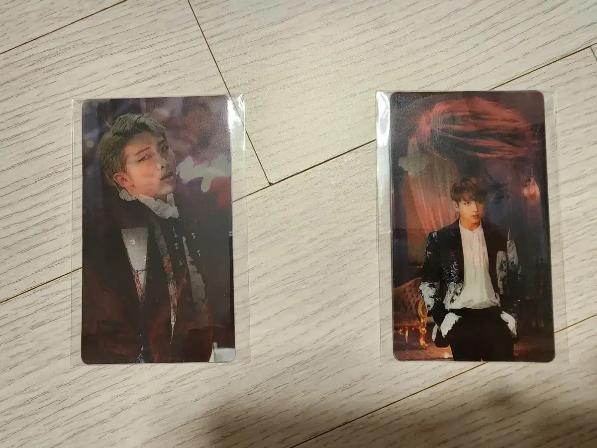 Bangtan Wings Concept Book lenticular Jun Nam, Jungkook Pokka