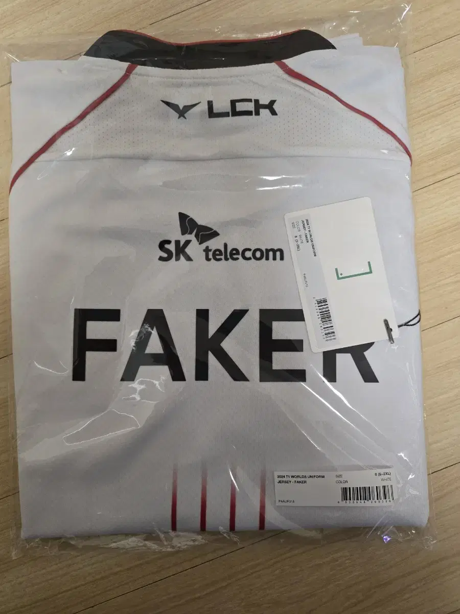 [S]2024 T1Worlds Uniform Faker Printed Jersey T-Shirt