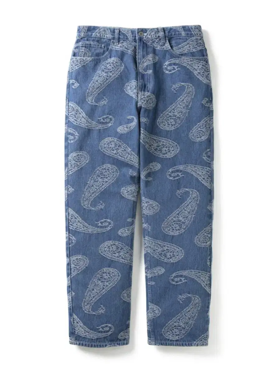 Distressed Never Been That Paisley Denim Pants