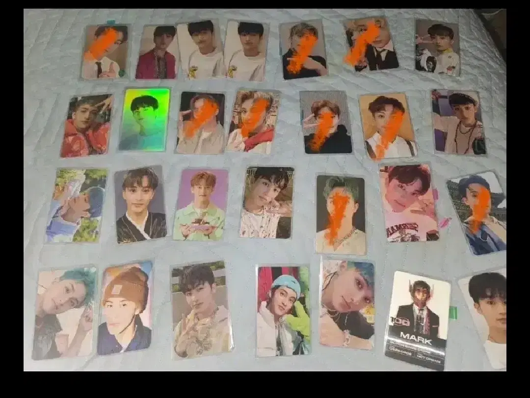 NCT mark photocard Disposition