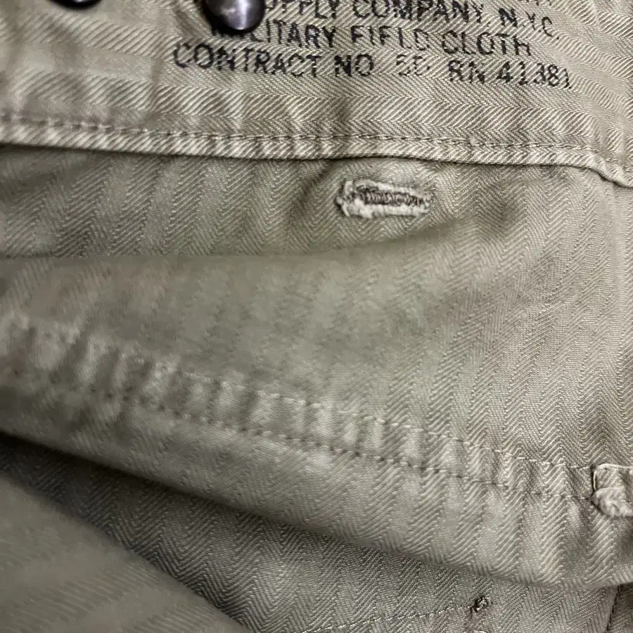 RRL herringbones military pants