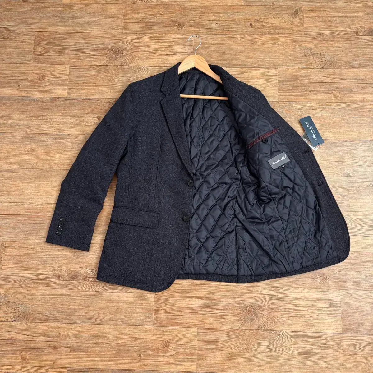 New FW Brooks Hill Jacket 100 Quilted Herringbone Casual Combo