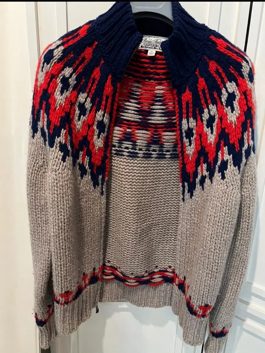 Brooks Brothers Merino Wool Knit Fair Isle Cardigan