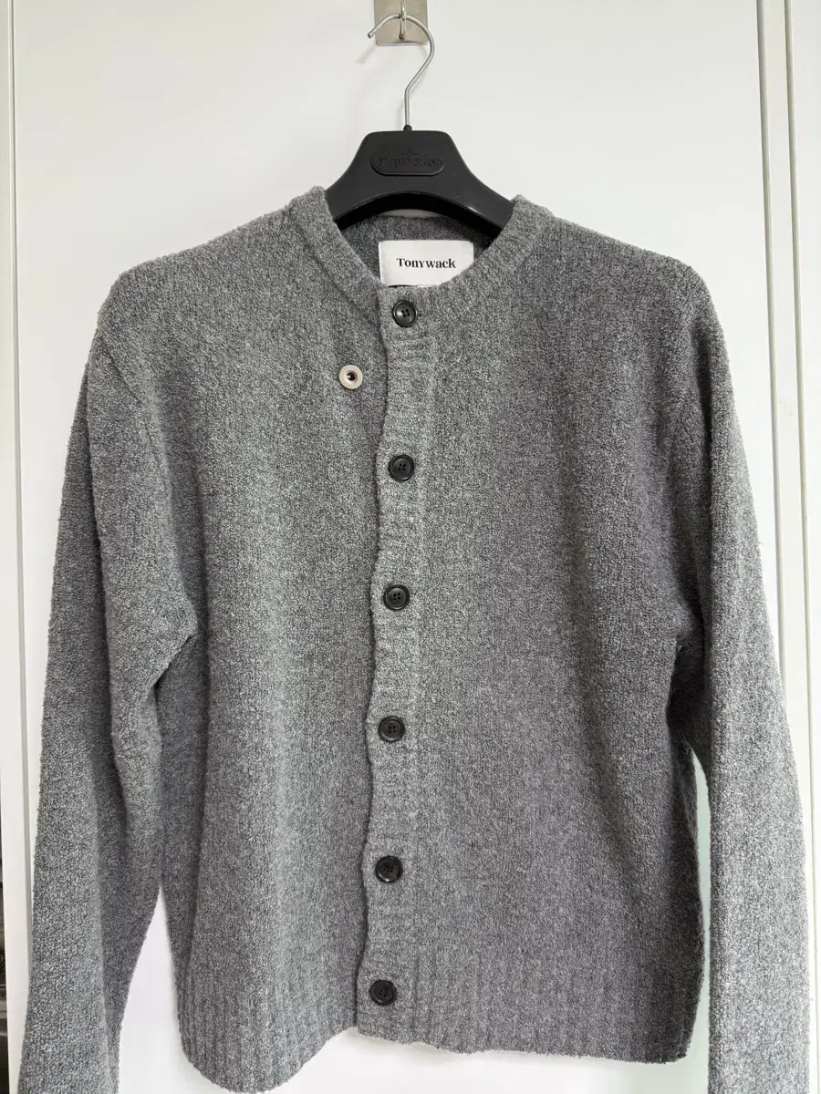 Tony Weck Alpaca Cardigan Grey M