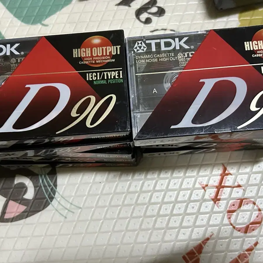 TDK D90 카세트공테이프(9개)