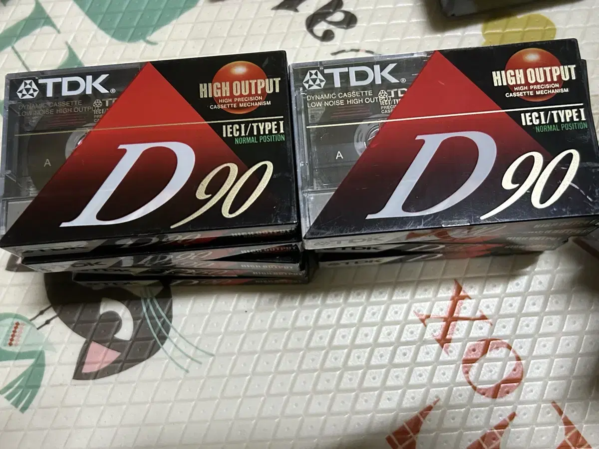 TDK D90 카세트공테이프(9개)