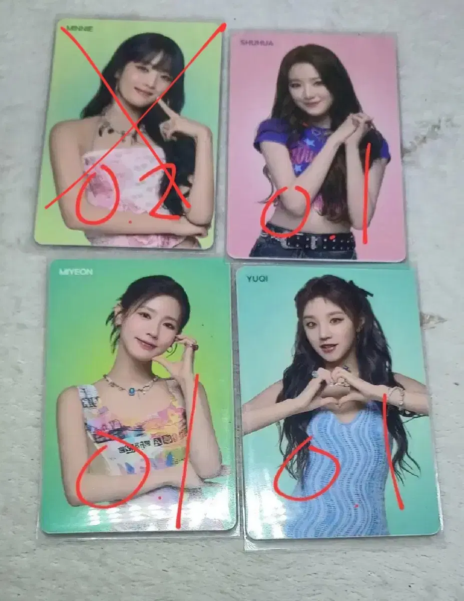 Idle Tamszero Photocard