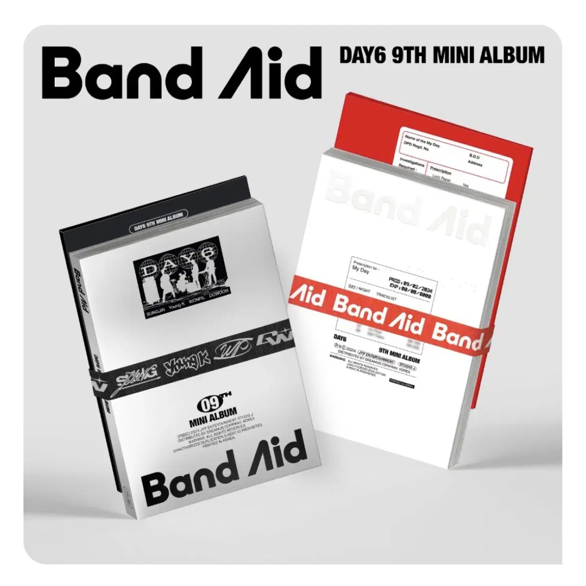 Day 6 Bandaid unsealed album.