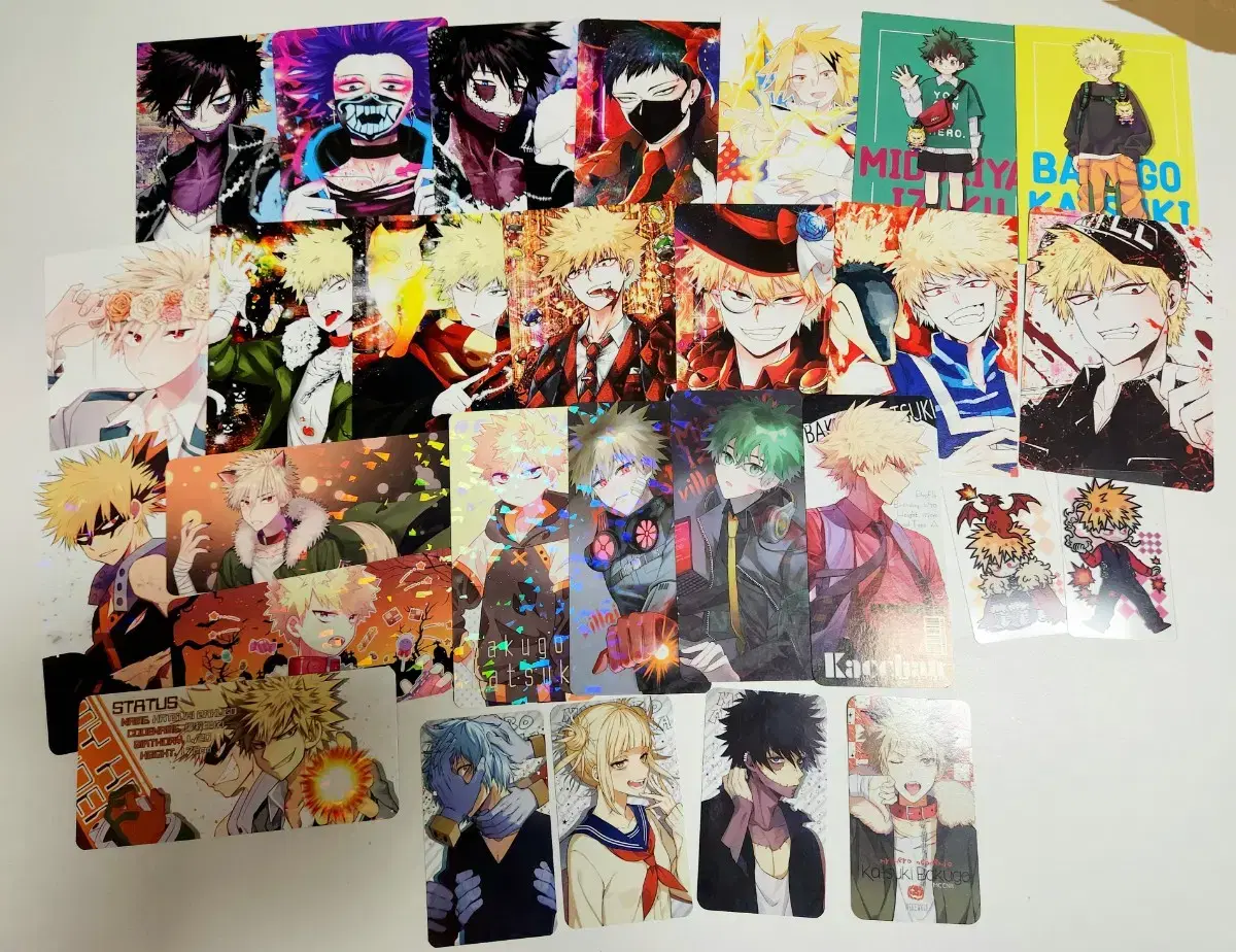 Hiroaka Nahia unofficial goods postcard Kardtech photocard Photocard sell Bakugo Izuku