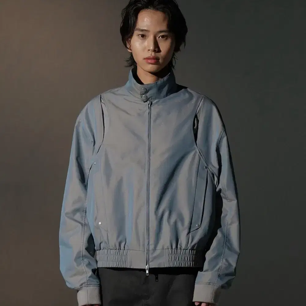 그레일즈 BARACUTA BLOUSON JACKET 투톤그레이