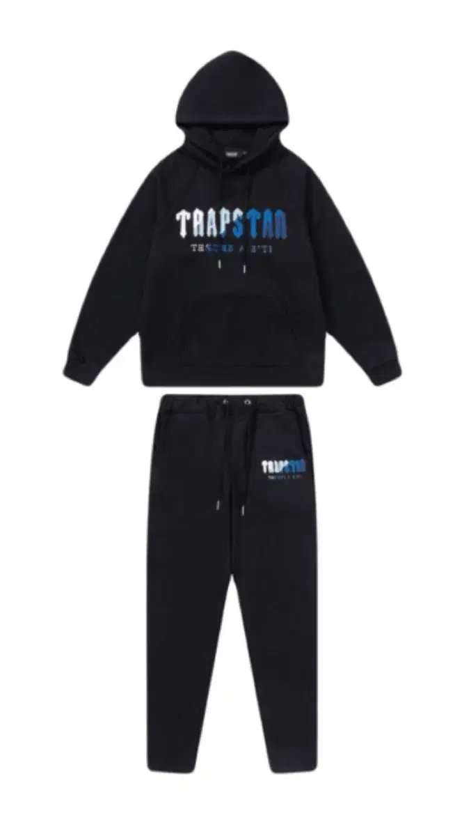 Trapstar black tracksuit