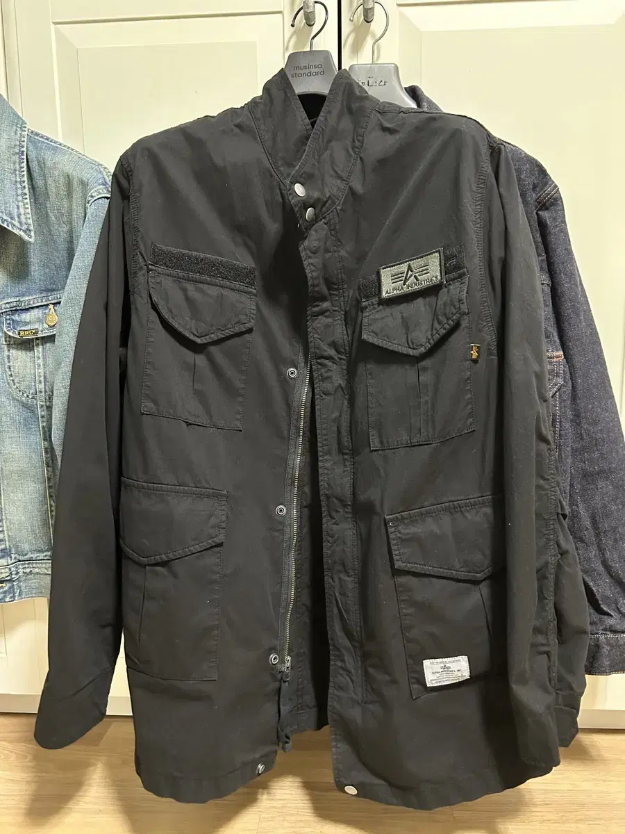 (TAKPO) Alpinestore m-65 Lightweight Field Jacket Black XLã''è²¼ã'Šä"˜ã'ã¾ã-ãŸ