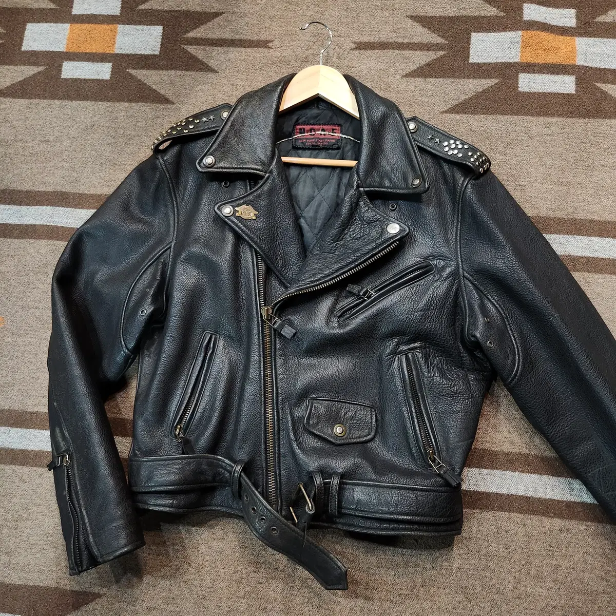 Weekend Sale) Harley-Davidson Custom Heavy Cowhide Rider Jacket XL