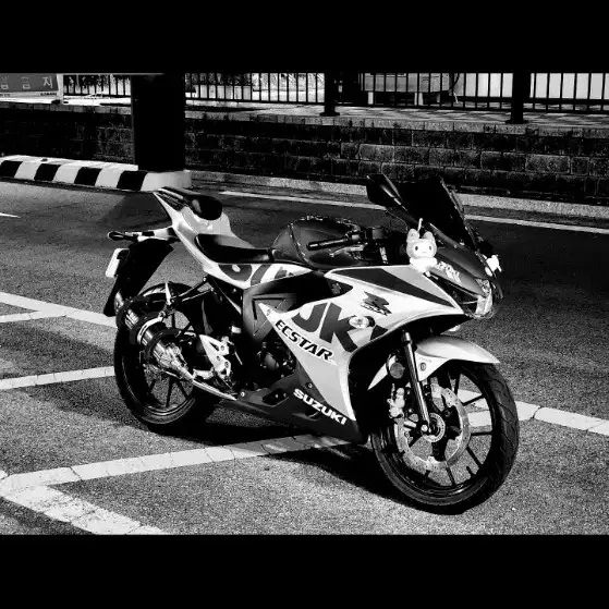 스즈키 gsx-r125 풀튜닝 오디오차 대차봅니답