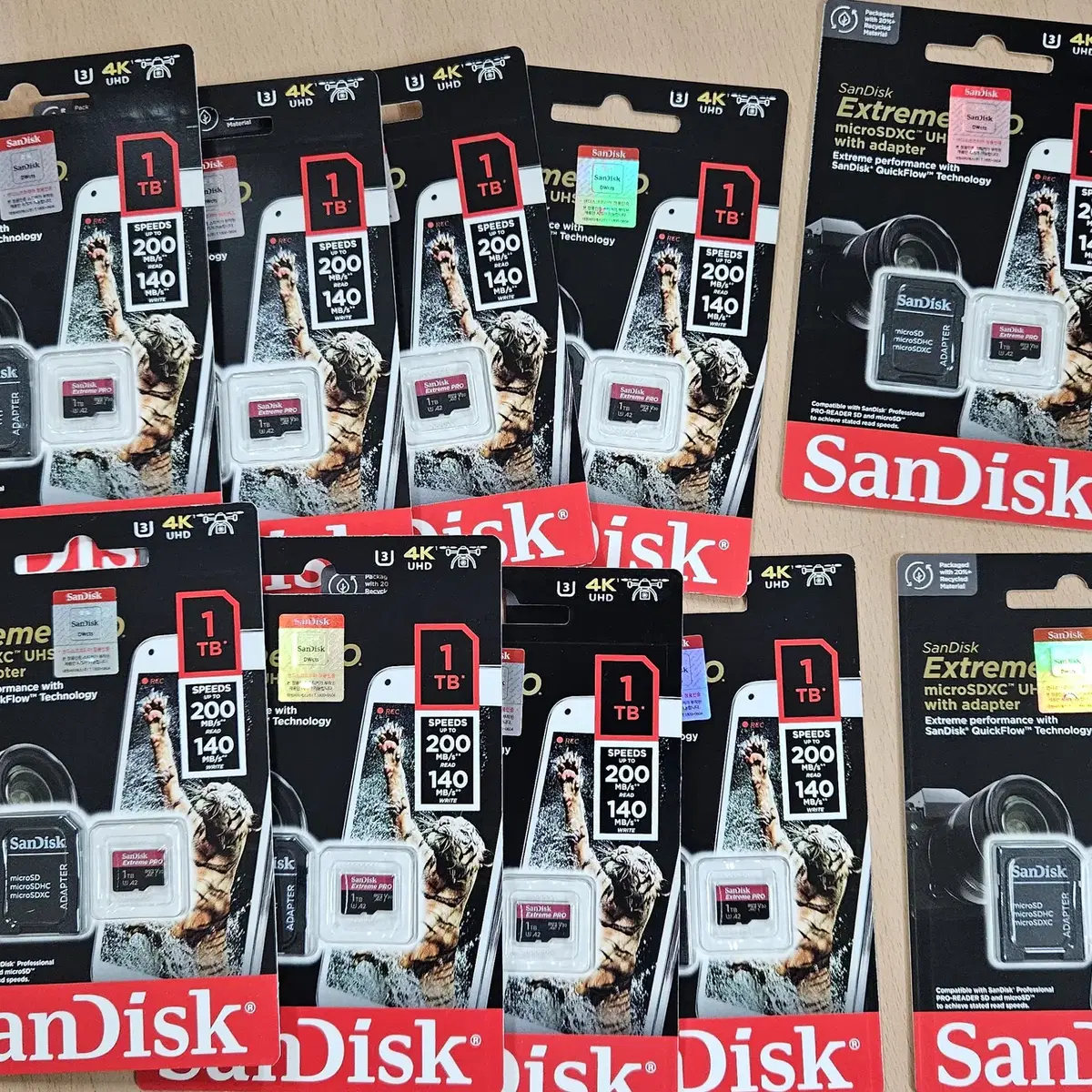 Sandisk Extreme Pro microSDXC 1TB 10개세트