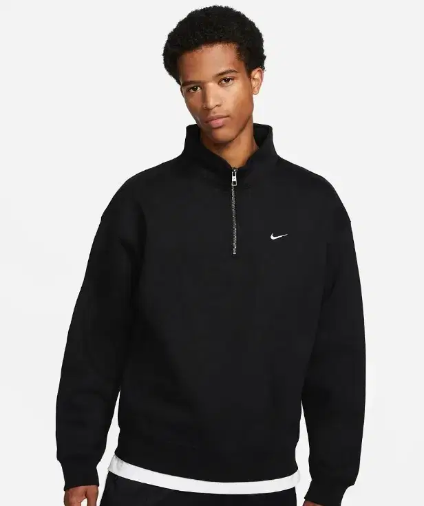 Nike Domestic Edition NRG Quarter Zip Zip Up L Black DQ5210-010